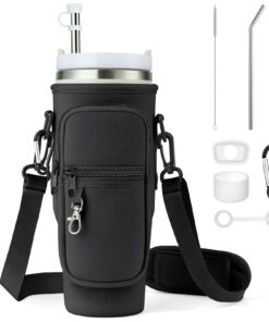 Enbagold Stanley Cup Wasserflaschenhalter Tasche 40oz Schwarz