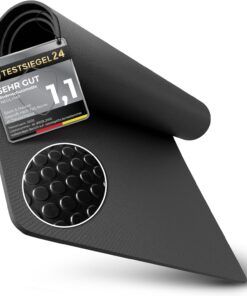 NEOLYMP Bodenschutzmatte für Laufband & Crosstrainer – 8 mm dick, rutschfest & stoßdämpfend