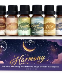 Harmonie Ätherische Öle Set - Zuhause, Konzentrieren, Lufterfrischung