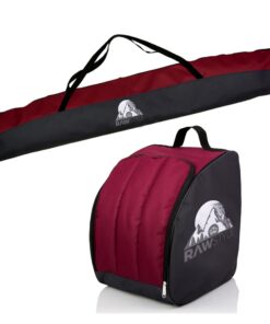 Rawstyle Wasserdichte Skitasche für Ski-Schuh-Taschen 160cm-190cm Winter Sport Kombi