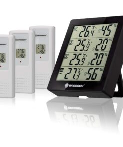 Bresser Wetterstation Funk Temeo Hygro Quadro 3 Außensensoren | Bresser Wetterstation Funk Temeo Hygro Quadro für outdo
