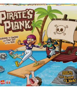 Goliath Pirate's Plank - von The Makers of The Floor is Lava,voor 4jährige, 2-4 Spieler