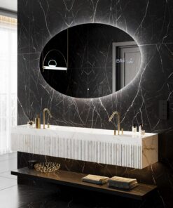 Artforma Badspiegel mit Beleuchtung - modernes Design - Badezimmer