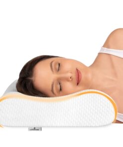 KAISERWERK weich & stützendes Memory Foam Kopfkissen - perfect für angenehmen Schlaf - 9cm/12cm Hoch
