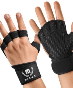 Mava Sports Belüftete Handschuhe für Männer und Frauen | Belüftung, Handgelenksmanschetten und Silikonpolsterung | Ideal