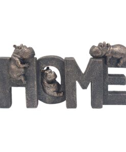 Leonardo Collection Happy Hippo Dekoration für Zuhause und Büro + Statuen + Geschenke für Damen und Herren