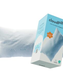Cloudpillo Memory Foam Kissen 40×80 cm - Nackenstützkissen, für alle Schlafpositionen, ergonomisch & höhenverstellbar
