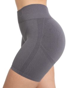 SMILODOX Damen Scrunch Radlerhose Cetrina kurz, elastischer Bund, Hotpants für Sommer | SMILODOX Damen Cetrina Shorts L