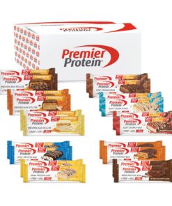 Premier Protein Mixbox - Hohe Proteingehalt (50%) -proteinreicher Delikatessen - Soft Crunch - für Athleten auf der Such
