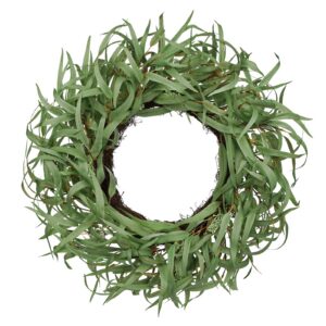 Künstlicher Eukalyptus Kranz für Tür und Wand im Wohnzimmer Deko