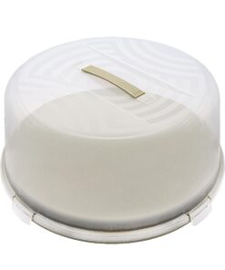 BranQ Home Essential Joy runder Kuchenbehälter BPA-frei, transparent, praktischer Tragegriff