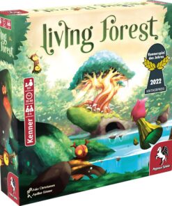 Pegasus Spiele Living Forest 51234G + Attraktiv für Kinder + Ideal für Familienabende + Eingebettete Rätsel + 51234 GISI
