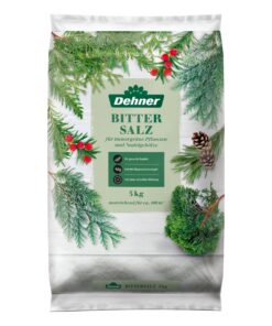 Dehner Bittersalz, hochwertiger Spezialdünger für Thujen, Magnesiumsulfat mit Sofortwirkung, 5 kg für ca. 100 qm