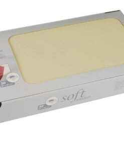 Papstar Vlies-Mitteldecken soft selection 80x80 cm für Cremefarbe undstoffähnliche Qualität #82326