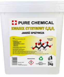 PURE CHEMICAL Zitronensäure Pulver - Entkalker & Haushaltsreiniger für Hauswirtschaft und Küche - ideal für sämtliche Re