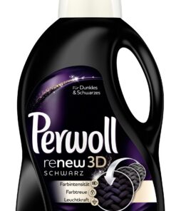 Perwoll Renew 3D Schwarz Waschmittel 4er Pack 4 x 1,5L Reinigungseinheit