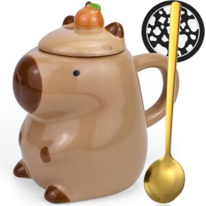Disoza Süße Tassen Kaffee Becher für Frauen Geburtstag Geschenk mit Deckel