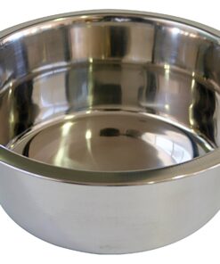 Silber-Croci-C6FK3054-Stahlnäpfe-DOS-1-9-L-20-cm | Croci-C6FK3054-DOS-Stahlnäpfe-silber-1-9-L-20-cm | Croci-C6FK3054-DO