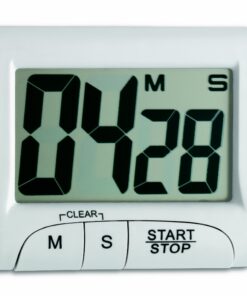 TFA Dostmann Eieruhr Timer digital, mit Memory-Funktion, ideal für Studenten und Eltern, perfekt für Hausaufgaben und Sp