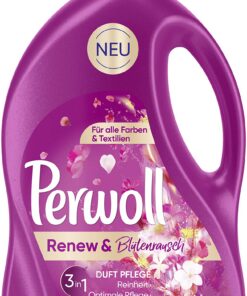 Perwoll Renew & Blütenrausch,(Flüssigwaschmittel für alle Textilien mit elegantem Duft) + [ Attributes ] + [ Target Audi