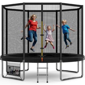 Devoko Trampolin Outdoor - Sicherheit und Spaß für Kinder - Komplettset mit Zertifikat, Größe ab 183 cm