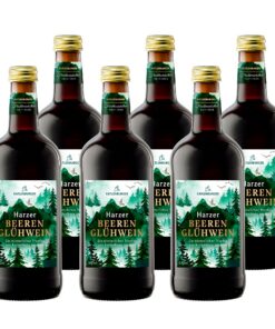 KATLENBURGER Harzer Beerenglühwein | Beeren Glühwein 11% Vol. für Winterfreuden in 6x 500ml-Packung