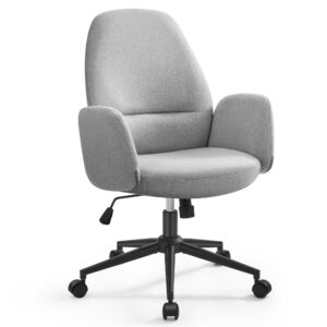 SONGMICS Home Drehstuhl - höhenverstellbar, moderne Bürostuhl für Office- und Home-Use, breiter Sitz mit Rücken- und Arm