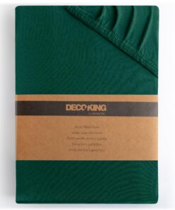 DecoKing Spannbettlaken 80x200 & 90x200 | 100% gekämmte Baumwolle Jersey