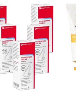 Faar-Apo Nasenspray Sine AL 5 X10 ml Savpack inkl. hochwertiger Handcreme für familiäre GebrauchsmomenteComfort-Technolo