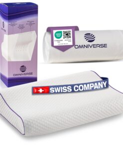 Ergonomisches Kopfkissen - orthopädisches Kissen - Seitenschläferkissen OEKO-TEX MADE IN GREEN Ergonomisches Kopfkissen