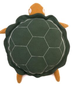 Hugo Frosch Öko-Wärmflasche Kinder 0,8l – Made in Germany – weiches Kuschelkissen Schildkrötenform kbA-Baumwolle kleine