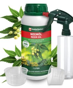 Veddelholzer kaltgepresstes Premium Neemöl 100% natürliches Pflegeöl für drinnen & draußen & Garten