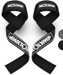 NEOLYMP 2er Set Zughilfen Krafttraining - Fitness Accessories für Calistenic und Lifting Straps - Gym und Fitnessstudio