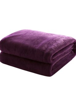 Mixibaby Flauschige Kuscheldeckeviolett 150x200 Flanell Anti-verfärben Sofadecke