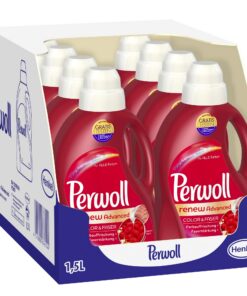 Perwoll Renew Advanced Color & Faser Feinwaschmittel - Intensivfarbenschutz und Fasererhaltung für farbige Textilien, 16