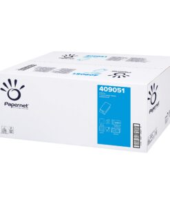 Hochweiße V-Falt-Handtuch-Box fürdie gesamte Familie - 21x24cm, 250 Stück, Zellstoff & EU Ecolabel | Zellstoff V-Falt-H