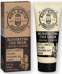 Männer Gesichtscreme Master | Angereichert mit Kollagen und Hyaluronsäure | Feuchtigkeits- und Anti-Aging-Creme für Haut