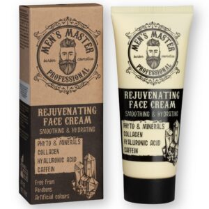 Männer Gesichtscreme Master | Angereichert mit Kollagen und Hyaluronsäure | Feuchtigkeits- und Anti-Aging-Creme für Haut