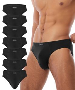 FORVEVO 7er Pack Atmungsactive Unterhosen Männer Baumwolle