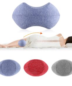 Kniekissen für Seitenschläfer, Memory Foam Beinkissen abnehmbarer Bezüge, ideal für Schwangere (Seeblau) Kniekissen fü