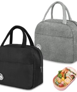 Kühltasche Klein 5.5L für Arbeit und Reise, tragbar und isoliert, Lunchbag mit Folienfutter und Faltbarkeit