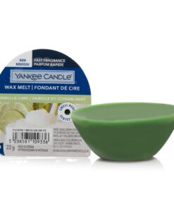 Yankee Candle Duftwachs Wax Melts Vanilla Lime | Bis zu 8 Stunden Duft für Zimmerdusche | Klein