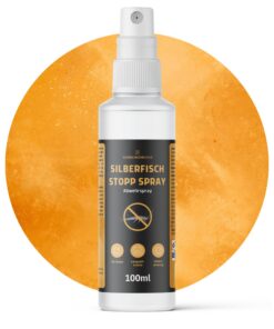 Silberfisch Stopp Spray – Hochkonzentriertes Repellent – Für Badezimmer & Küche – Langanhaltender Schutz bis zu 12 Woche