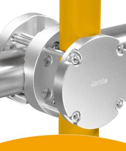 4smile Aluminium Sonnenschirmhalter - stabiles Halterungssystem für jeden Balkonschirm - perfect für Familien mit Kinder
