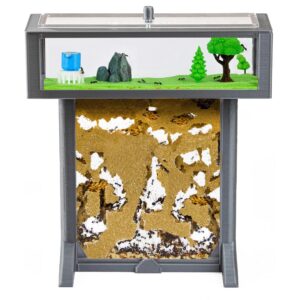 AntHouse - Natürliche Ameisenfarm aus Sand | 3D T Kit Grau | Inklusive Ameisen