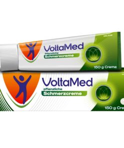 VoltaMed pflanzliche Schmerzcreme - schmerzlindernd, entzündungshemmend, durchblutungsfördernd - für Muskel- und Gelenks