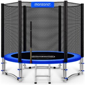 Monzana® Trampolin TÜV SÜD GS Zertifiziert inkl. Sicherheitsnetz Kindertrampolin Gartentrampolin
