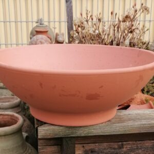Generische B-Ware große Pflanzschale Terrakotta Garten Deko Mittelmeerattering Terrakotta Pflanzgefäß Schöne Schlichte c