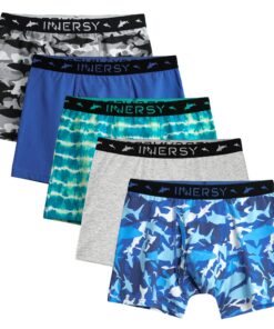INNERSY Boxershorts Jungen Baumwolle Retroshorts OEKO-TEX STANDARD 100 | INNERSY Weiche Unterhosen Jungen Boxershorts m