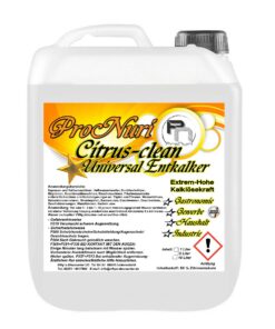 10 L Kalklöser flüssig Entkalker Zitronensäure Rostlöser - Starkes rostlösendes Flüssigentkalker für Haus und Unternehm